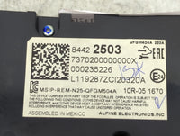 2019-2021 Chevrolet Equinox Climate Control Module Temperature AC/Heater Replacement P/N:84422503 7370200000000X Fits OEM Us