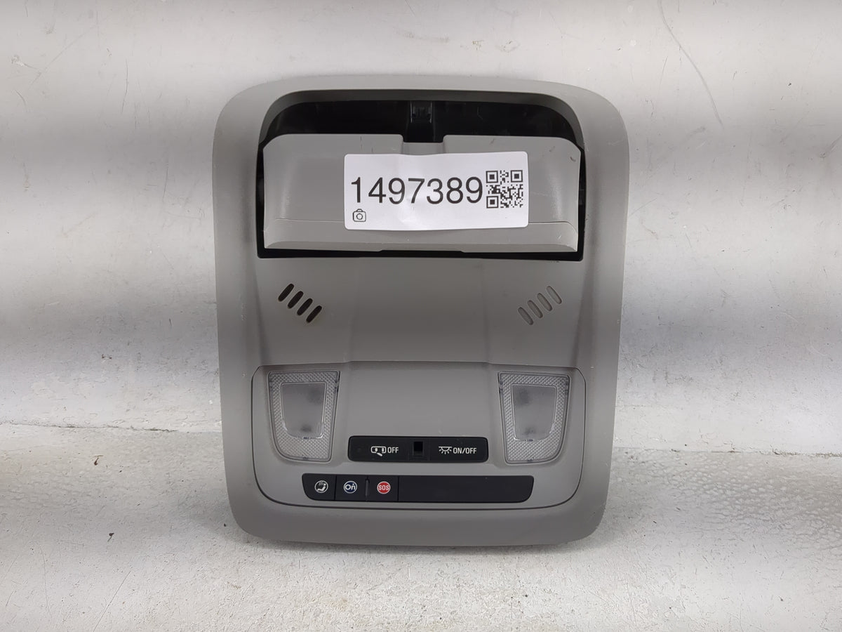 2020-2022 Chevrolet Equinox Overhead Roof Console Gray - Oemusedautoparts1.com