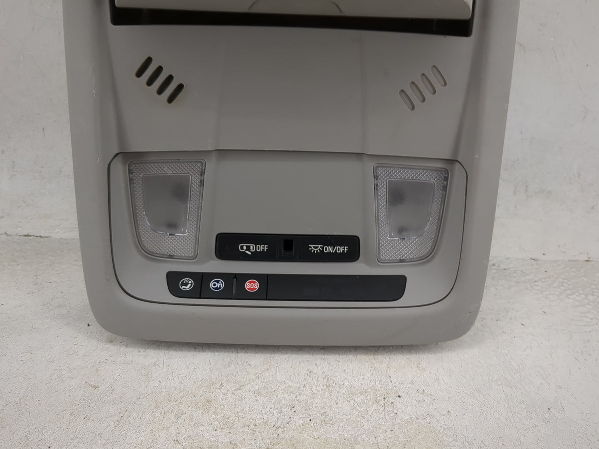 2020-2022 Chevrolet Equinox Overhead Roof Console Gray - Oemusedautoparts1.com