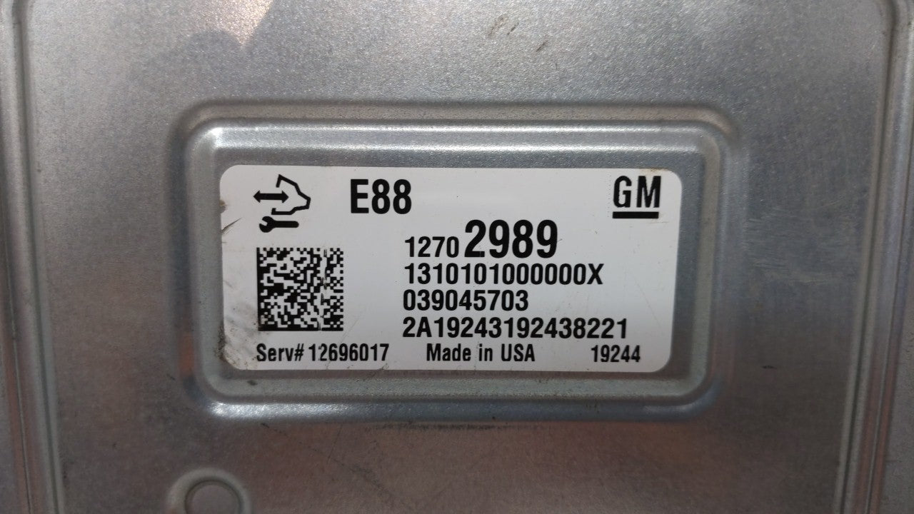 2020-2022 Chevrolet Equinox PCM Engine Control Computer ECU ECM PCU OEM P/N:12702989 Fits Fits 2020 2021 2022 OEM Used Auto 