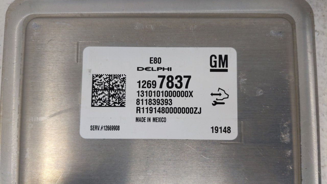 2020 Chevrolet Equinox PCM Engine Control Computer ECU ECM PCU OEM P/N:12702989 12697837 Fits OEM Used Auto Parts - Oemuseda