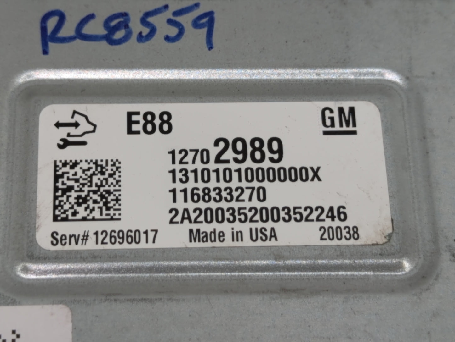 2020 Chevrolet Equinox PCM Engine Control Computer ECU ECM PCU OEM P/N:12702989 12696017, 12703745, 12717886, 12711695 Fits 