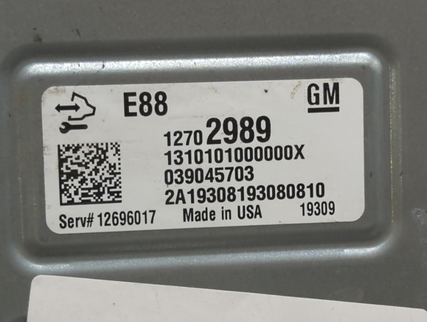 2020-2022 Chevrolet Equinox PCM Engine Control Computer ECU ECM PCU OEM P/N:12696017 12703776, 12707822 Fits Fits 2020 2021 