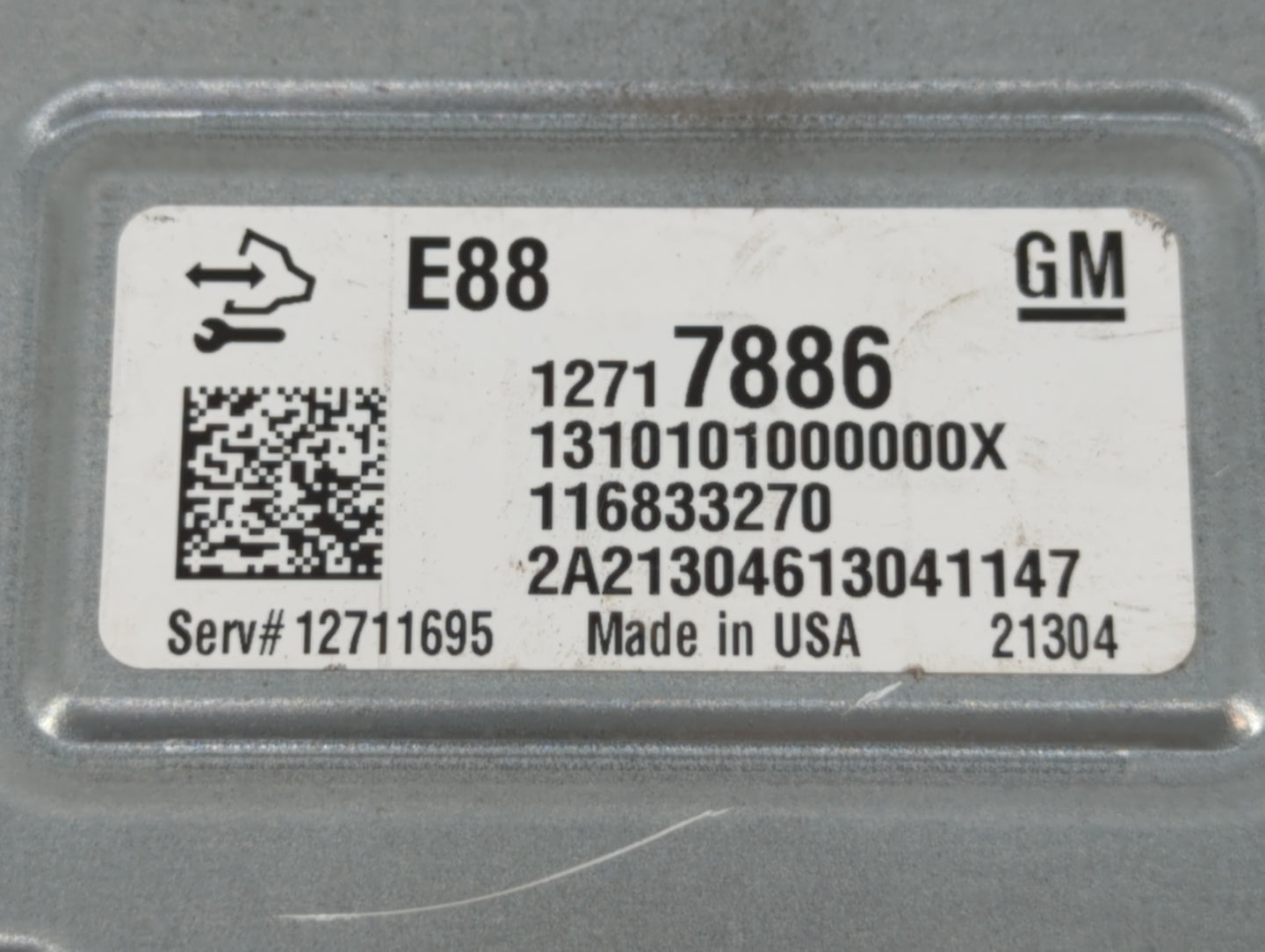 2020-2022 Chevrolet Equinox PCM Engine Control Computer ECU ECM PCU OEM P/N:12696017 12703776, 12707822 Fits Fits 2020 2021 
