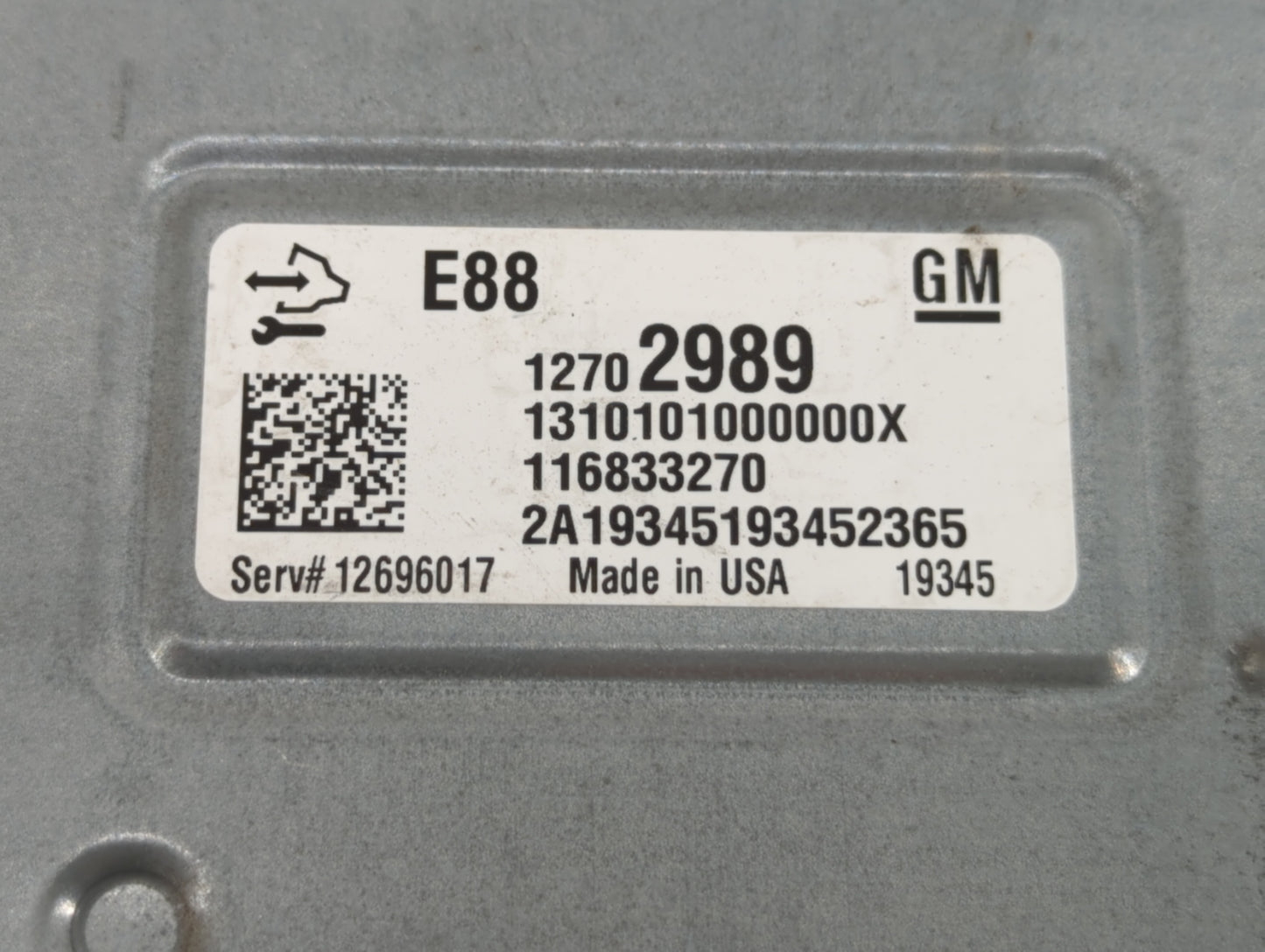 2020-2022 Chevrolet Equinox PCM Engine Control Computer ECU ECM PCU OEM P/N:12696017 12703776, 12707822 Fits Fits 2020 2021 