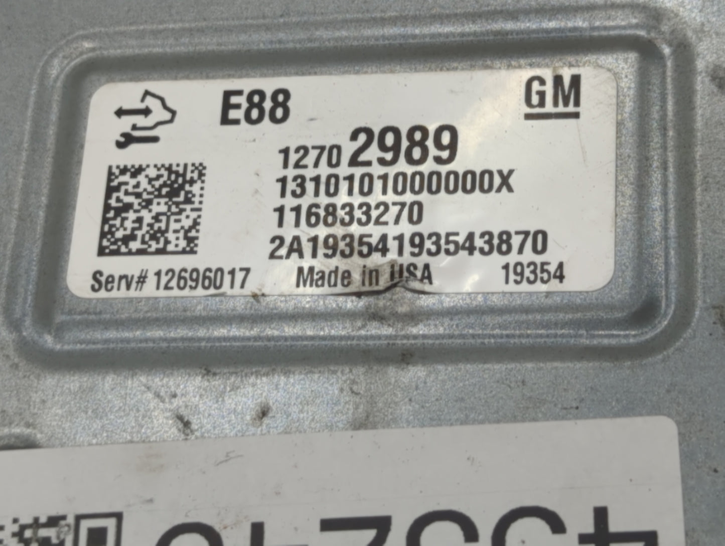 2020-2022 Chevrolet Equinox PCM Engine Control Computer ECU ECM PCU OEM P/N:12703745 12717886, 12696017 Fits Fits 2020 2021 