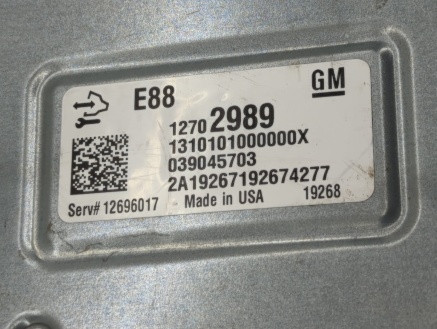 2020-2022 Chevrolet Equinox PCM Engine Control Computer ECU ECM PCU OEM P/N:12703745 12717886, 12696017 Fits Fits 2020 2021 