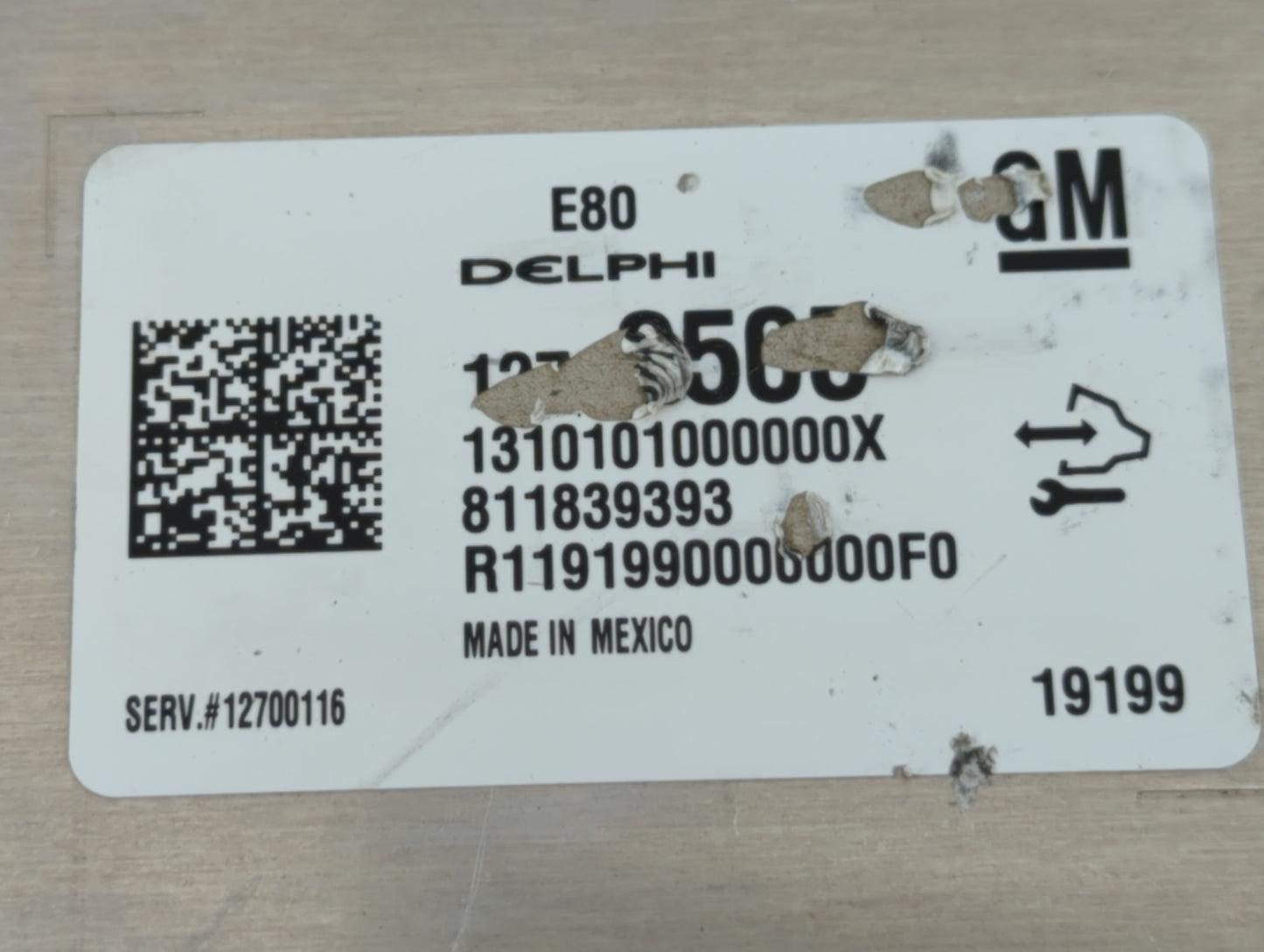 2018-2020 Chevrolet Equinox PCM Engine Control Computer ECU ECM PCU OEM P/N:12692812 12700116 Fits OEM Used Auto Parts - Oem