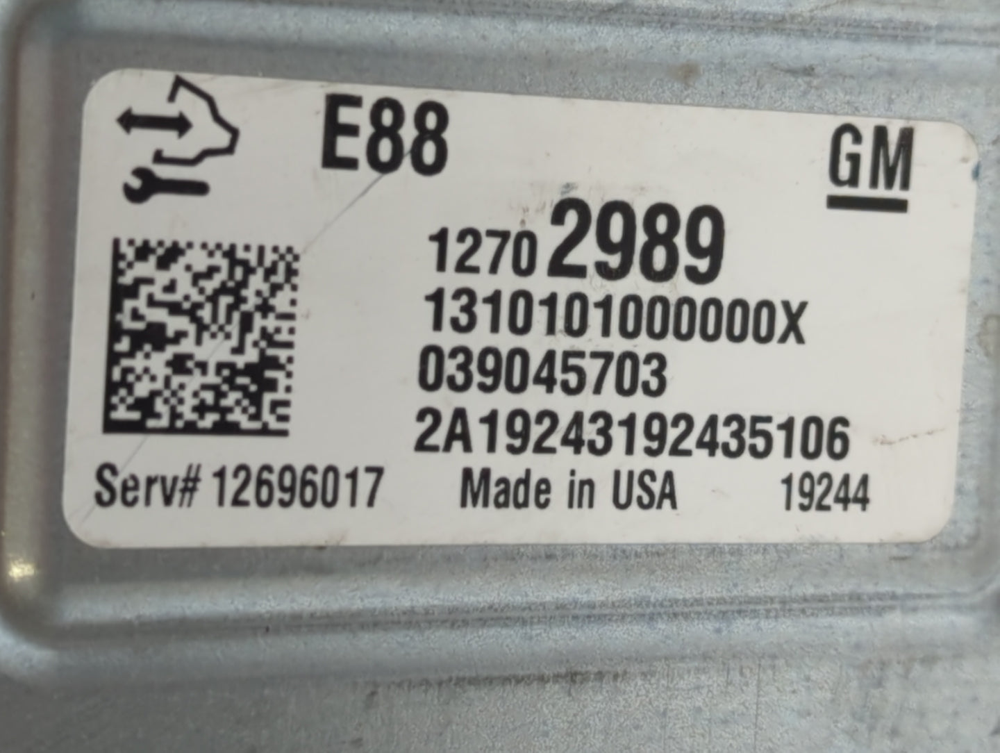 2020-2022 Chevrolet Equinox PCM Engine Control Computer ECU ECM PCU OEM P/N:12696017 12702989, 12710152 Fits Fits 2020 2021 