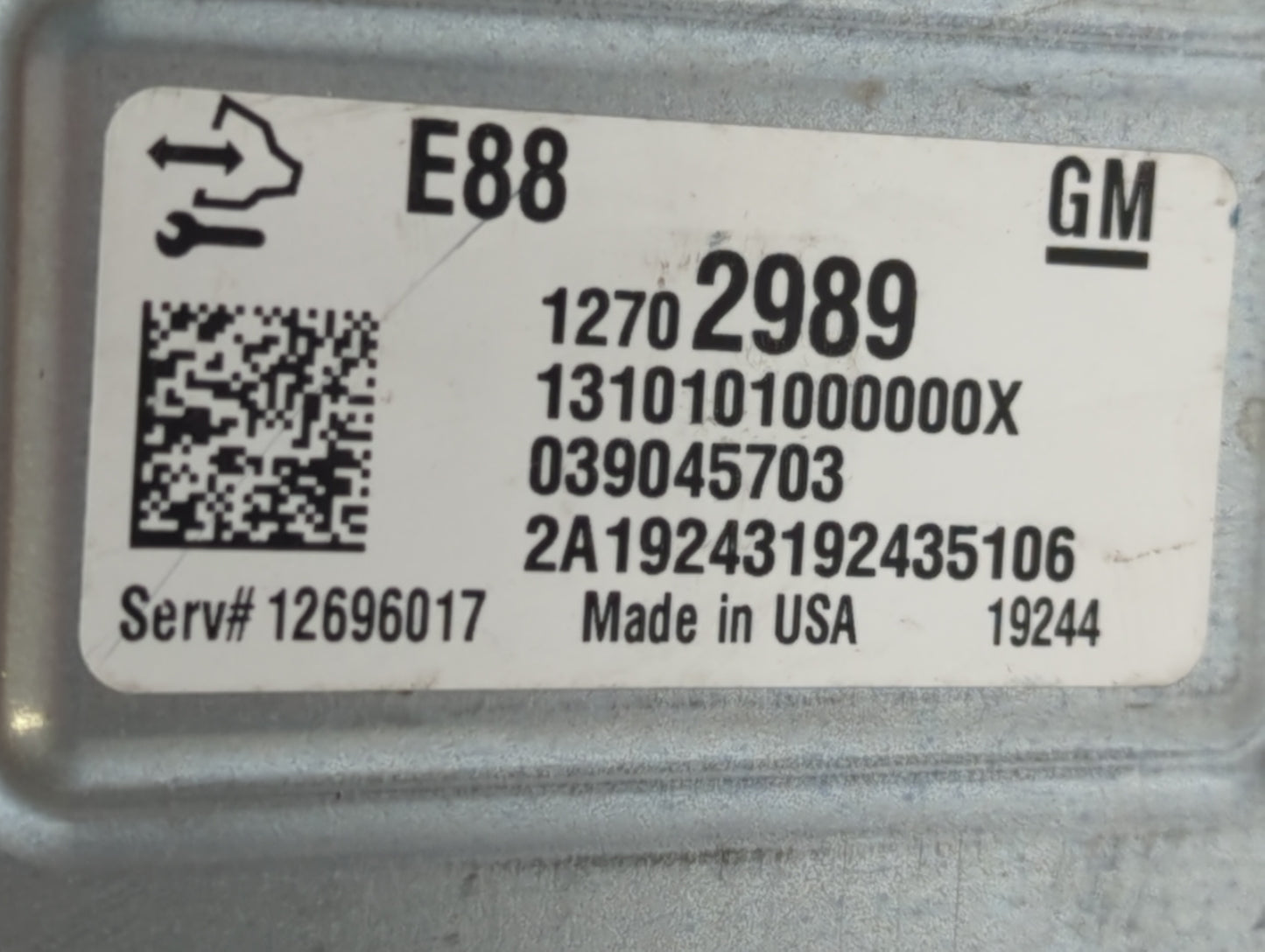 2020-2022 Chevrolet Equinox PCM Engine Control Computer ECU ECM PCU OEM P/N:12696017 12702989, 12710152 Fits Fits 2020 2021 