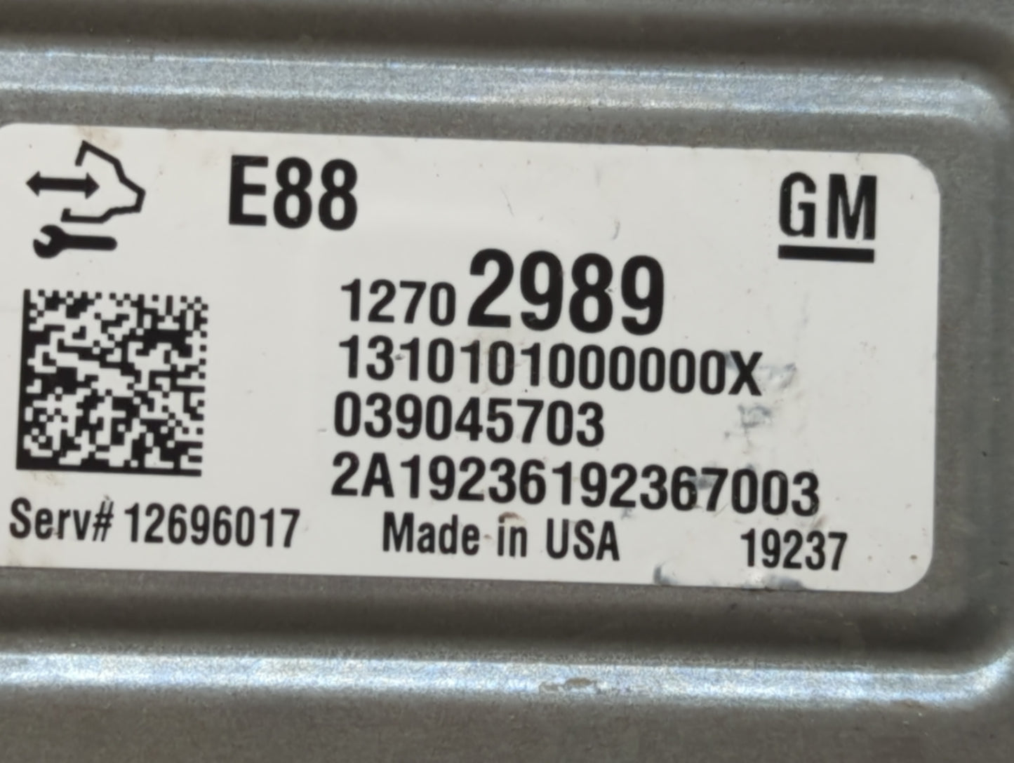 2020-2022 Chevrolet Equinox PCM Engine Control Computer ECU ECM PCU OEM P/N:12696017 12702989, 12710152 Fits Fits 2020 2021 