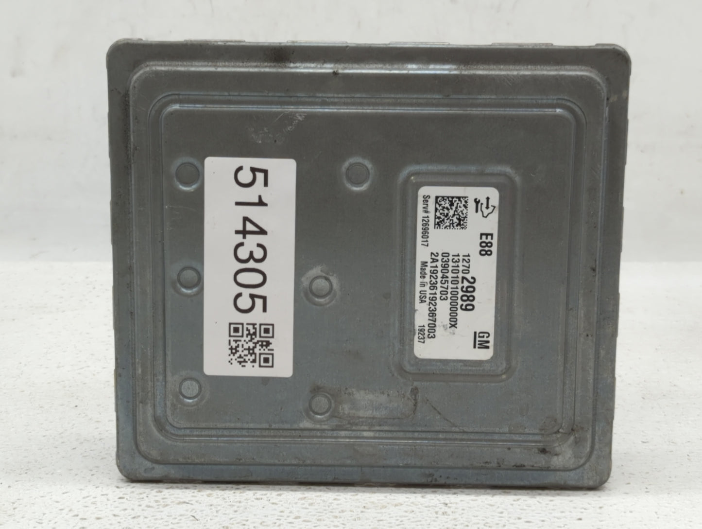 2020-2022 Chevrolet Equinox PCM Engine Control Computer ECU ECM PCU OEM P/N:12696017 12702989, 12710152 Fits Fits 2020 2021 