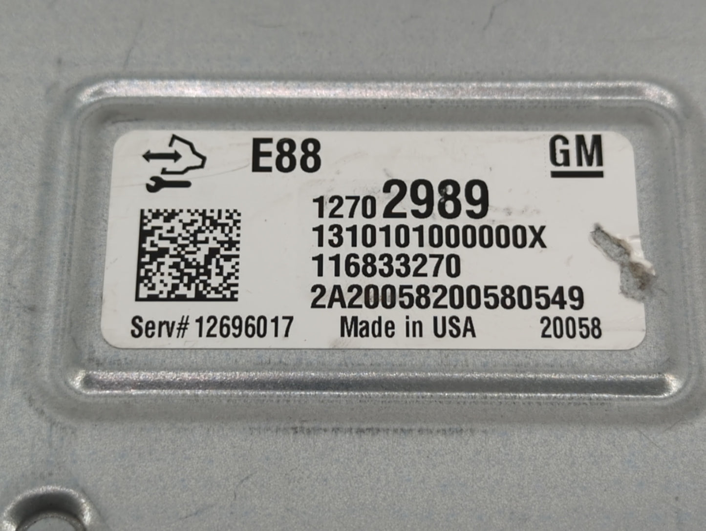 2020-2022 Chevrolet Equinox PCM Engine Control Computer ECU ECM PCU OEM P/N:12696017 12702989 Fits Fits 2020 2021 2022 OEM U