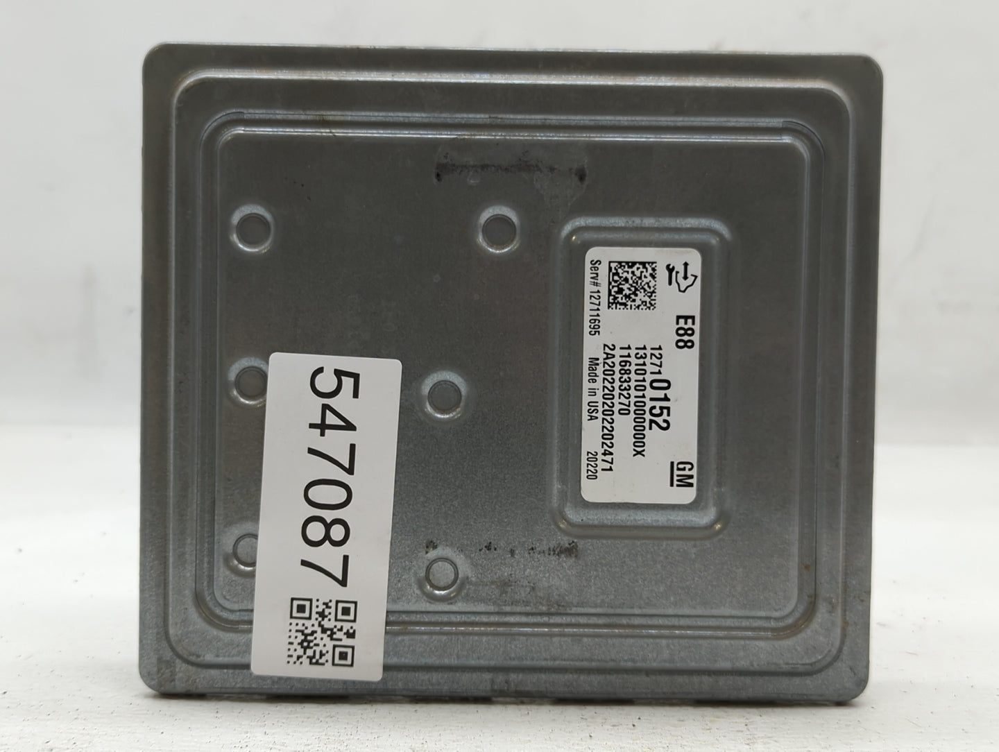 2020-2022 Chevrolet Equinox PCM Engine Control Computer ECU ECM PCU OEM P/N:12710152 Fits Fits 2020 2021 2022 OEM Used Auto 