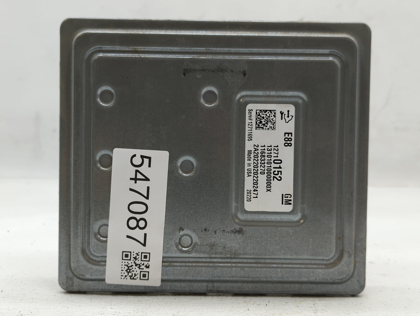 2020-2022 Chevrolet Equinox PCM Engine Control Computer ECU ECM PCU OEM P/N:12710152 Fits Fits 2020 2021 2022 OEM Used Auto 