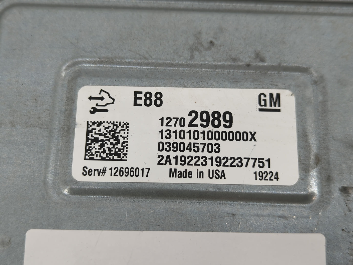 2020-2022 Chevrolet Equinox PCM Engine Control Computer ECU ECM PCU OEM P/N:12702989, 12710152 Fits Fits 2020 2021 2022 OEM 