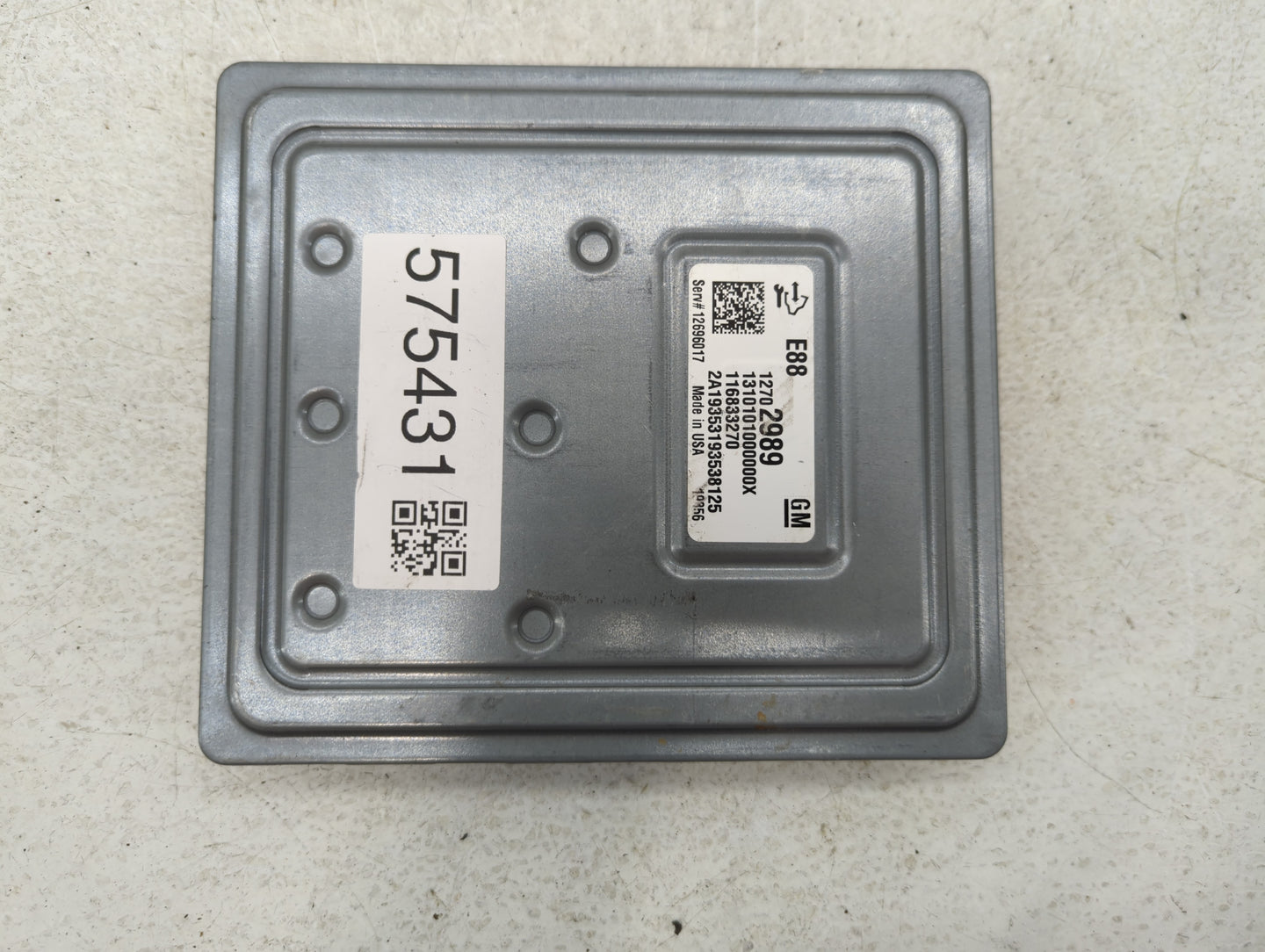 2020-2022 Chevrolet Equinox PCM Engine Control Computer ECU ECM PCU OEM P/N:12702989 Fits Fits 2020 2021 2022 OEM Used Auto 