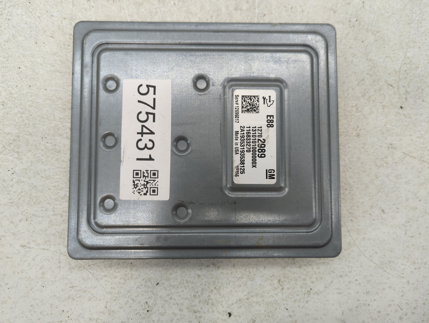 2020-2022 Chevrolet Equinox PCM Engine Control Computer ECU ECM PCU OEM P/N:12702989 Fits Fits 2020 2021 2022 OEM Used Auto 