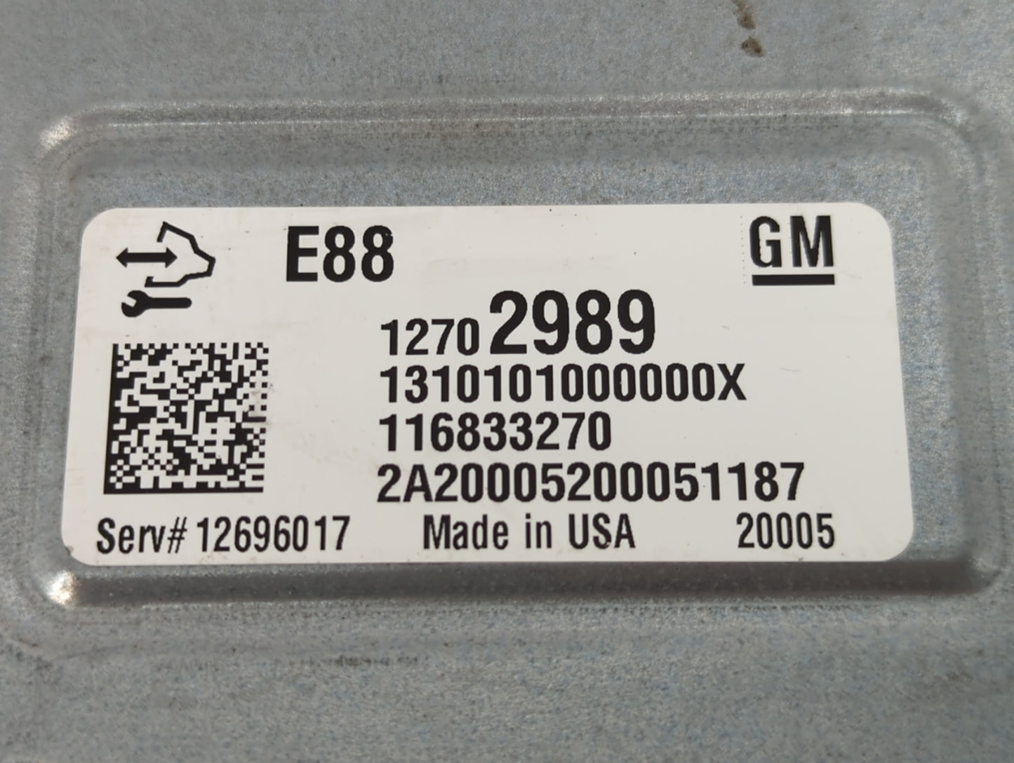 2020-2022 Chevrolet Equinox PCM Engine Control Computer ECU ECM PCU OEM P/N:12702989 Fits Fits 2020 2021 2022 OEM Used Auto 