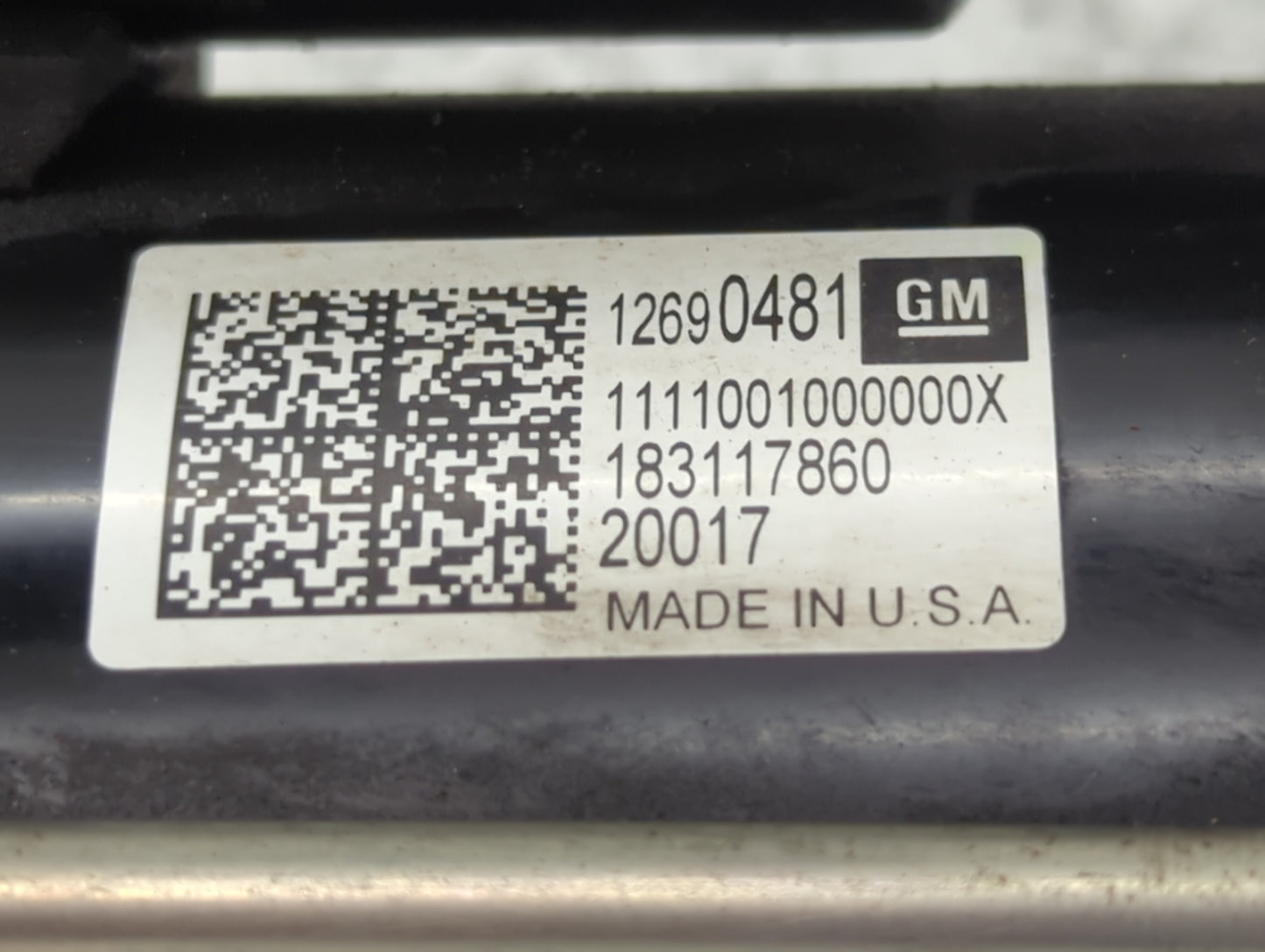 2018-2022 Chevrolet Equinox Car Starter Motor Solenoid OEM P/N:12690481 Fits Fits 2017 2018 2019 2020 2021 2022 OEM Used Aut