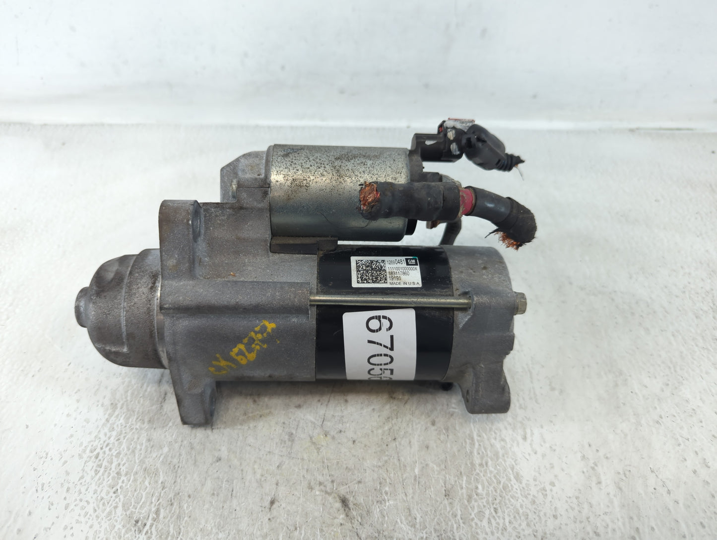 2018-2022 Chevrolet Equinox Car Starter Motor Solenoid OEM P/N:12690481 Fits Fits 2017 2018 2019 2020 2021 2022 OEM Used Aut