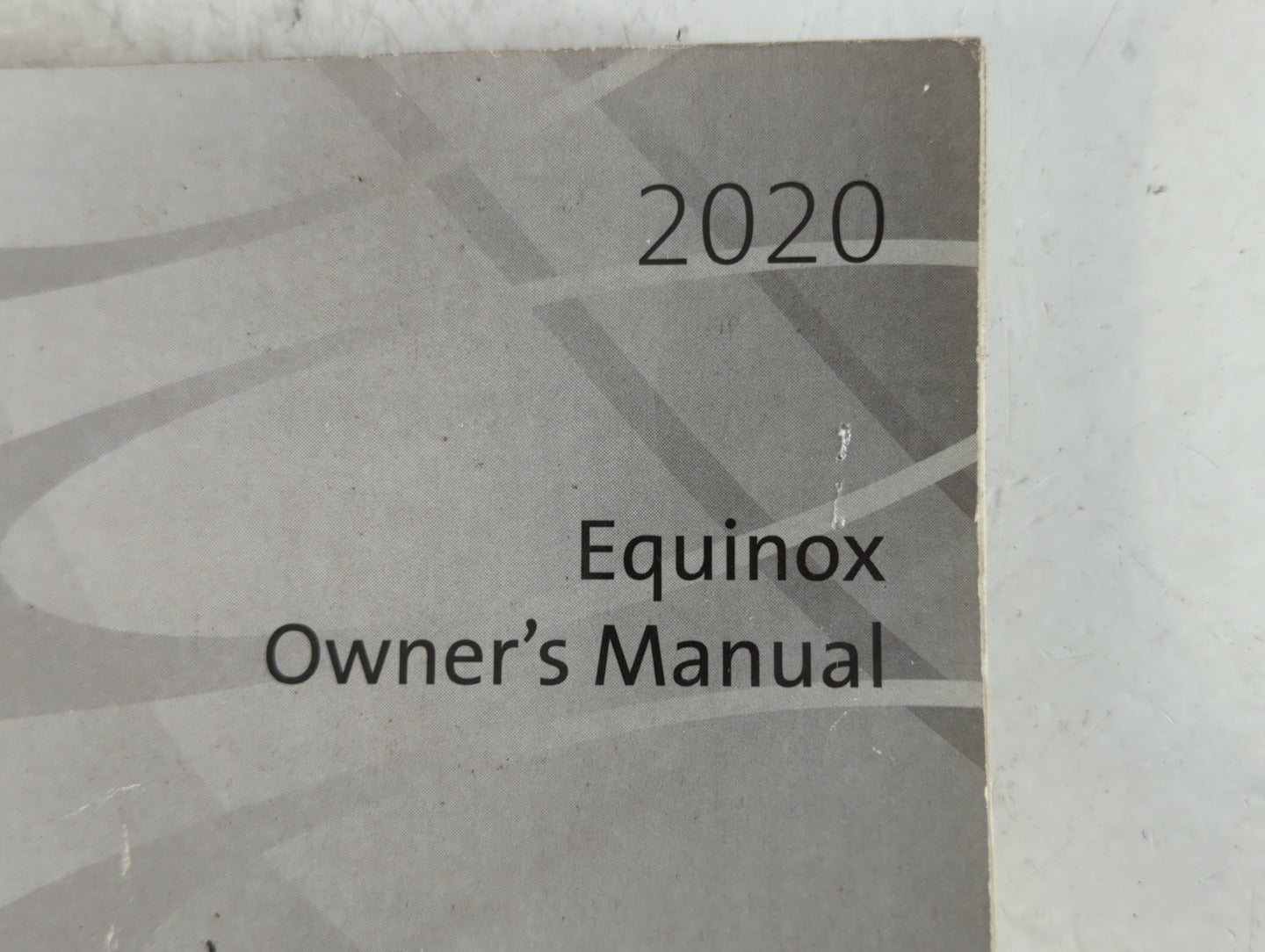2020 Chevrolet Equinox Owners Manual Book Guide P/N:84314745 B OEM Used Auto Parts - Oemusedautoparts1.com