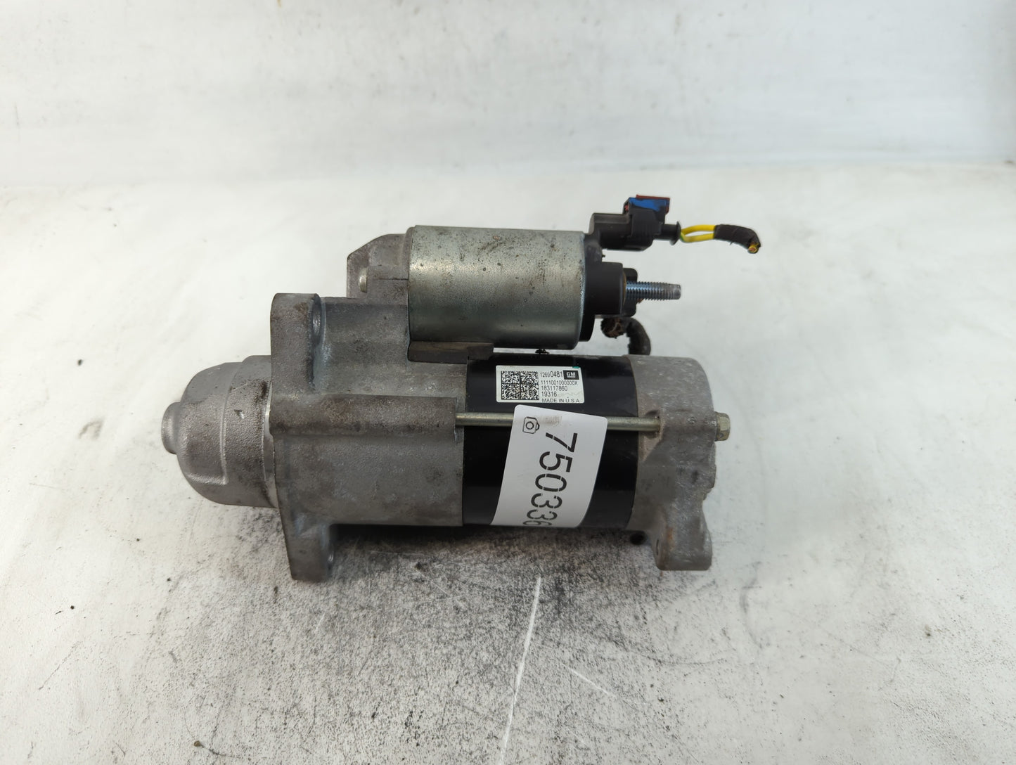 2018-2022 Chevrolet Equinox Car Starter Motor Solenoid OEM P/N:12690481 Fits Fits 2017 2018 2019 2020 2021 2022 OEM Used Aut