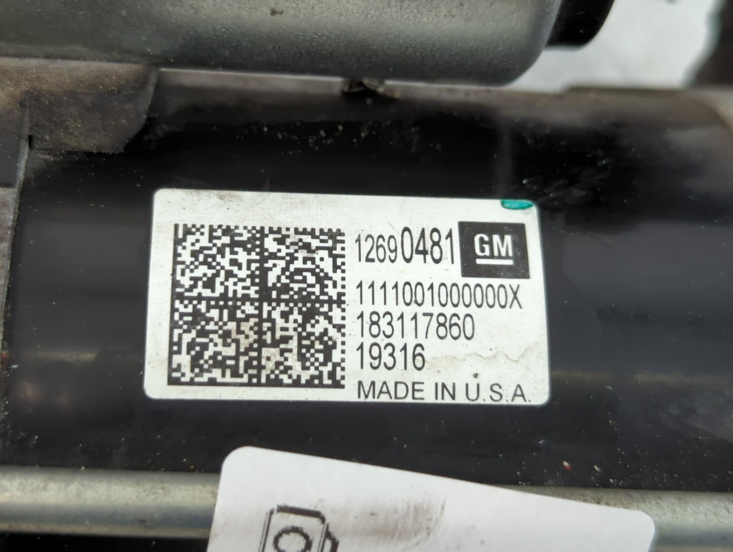 2018-2022 Chevrolet Equinox Car Starter Motor Solenoid OEM P/N:12690481 Fits Fits 2017 2018 2019 2020 2021 2022 OEM Used Aut
