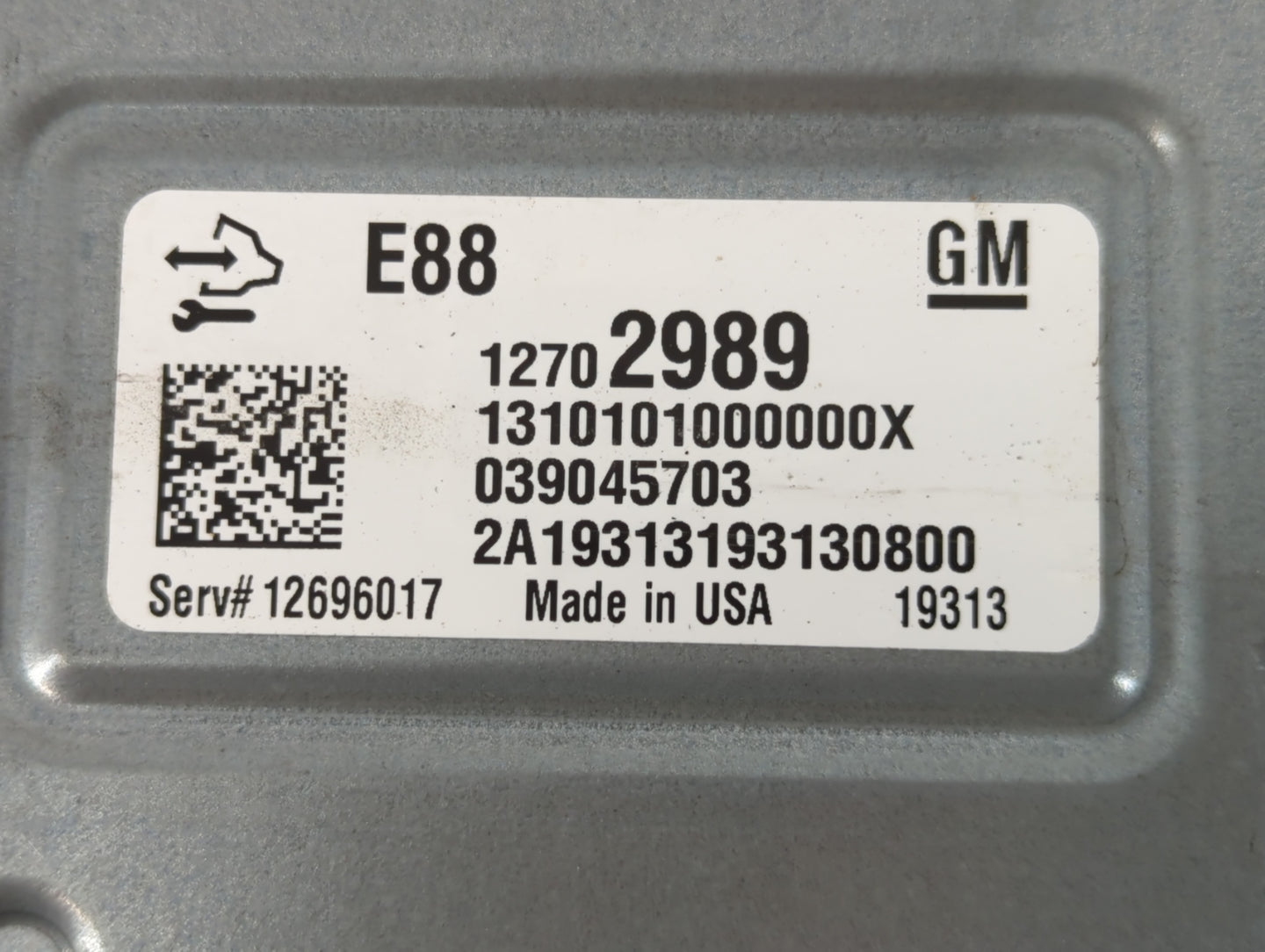 2020-2022 Chevrolet Equinox PCM Engine Control Computer ECU ECM PCU OEM P/N:12702989 Fits Fits 2020 2021 2022 OEM Used Auto 