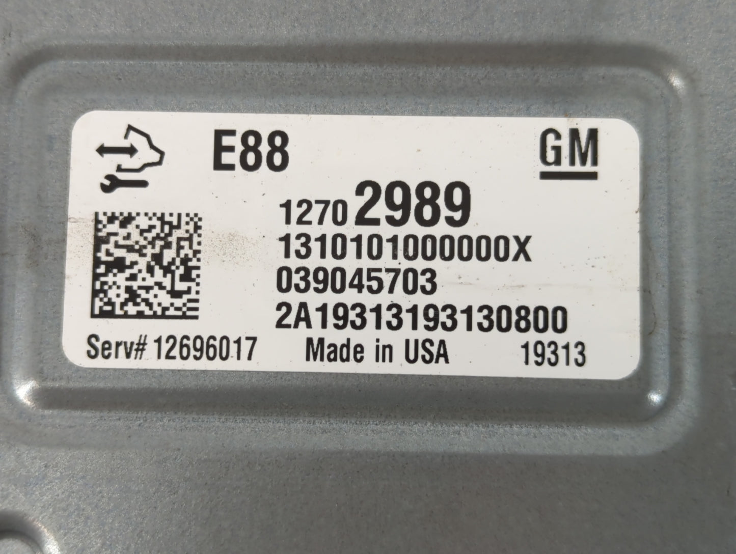 2020-2022 Chevrolet Equinox PCM Engine Control Computer ECU ECM PCU OEM P/N:12702989 Fits Fits 2020 2021 2022 OEM Used Auto 