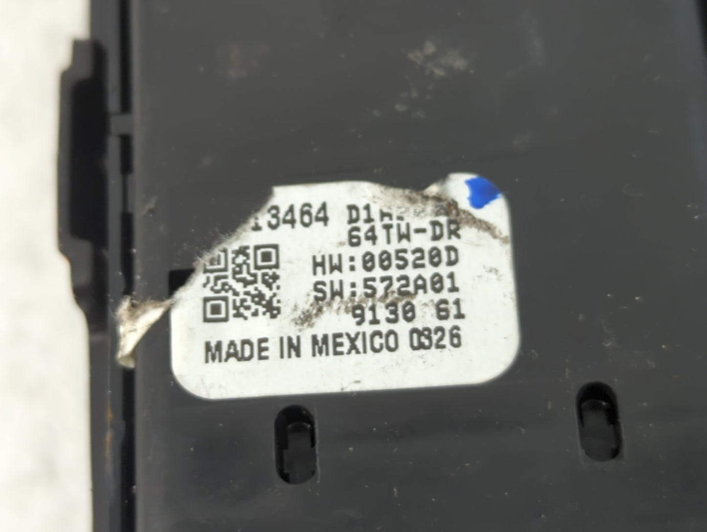 2018-2022 Chevrolet Equinox Master Power Window Switch Replacement Driver Side Left P/N:13464 Fits OEM Used Auto Parts - Oem