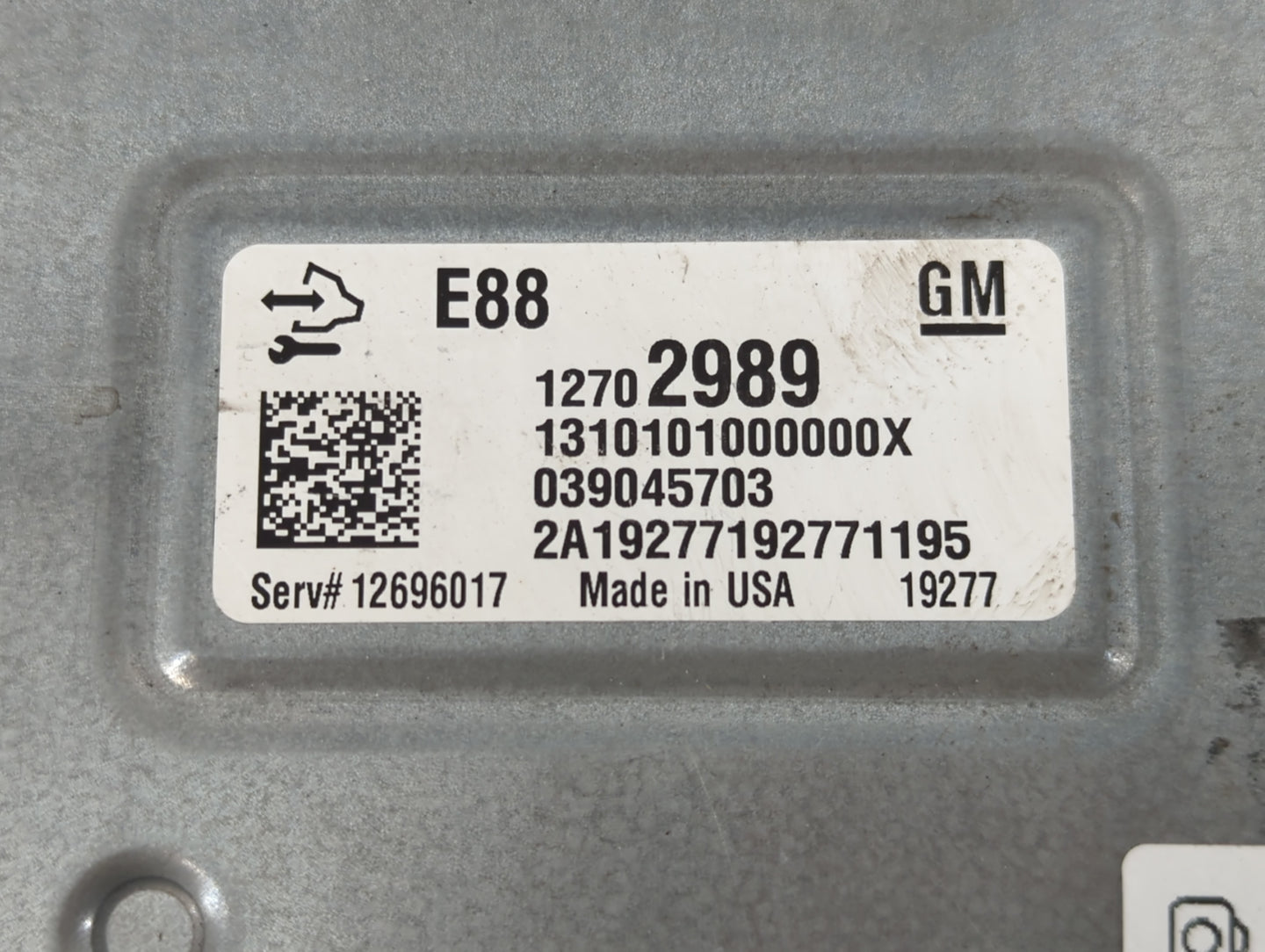 2020-2022 Chevrolet Equinox PCM Engine Control Computer ECU ECM PCU OEM P/N:12702989 Fits Fits 2020 2021 2022 OEM Used Auto 