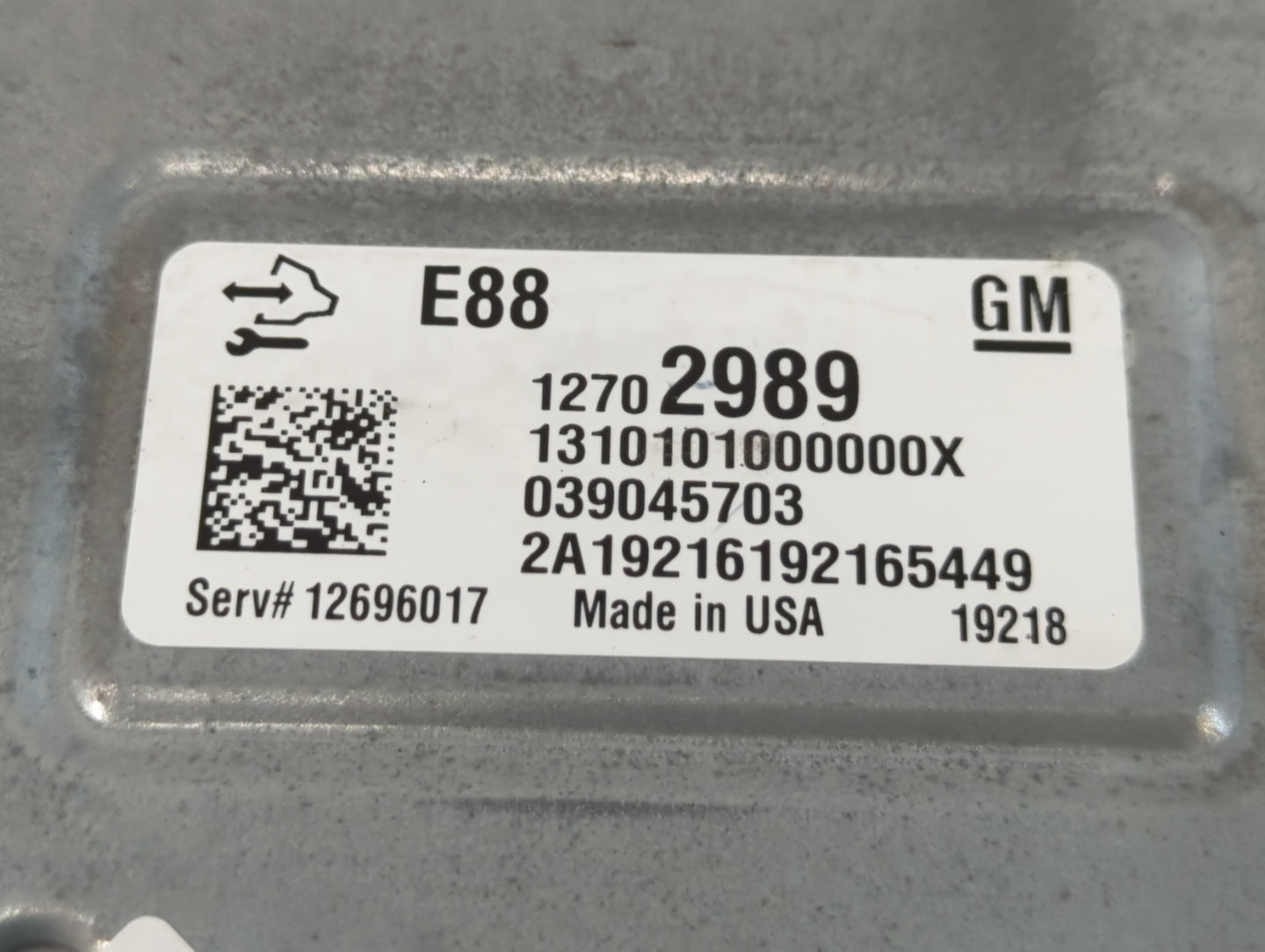 2020-2022 Chevrolet Equinox PCM Engine Control Computer ECU ECM PCU OEM P/N:12702989 Fits Fits 2020 2021 2022 OEM Used Auto 