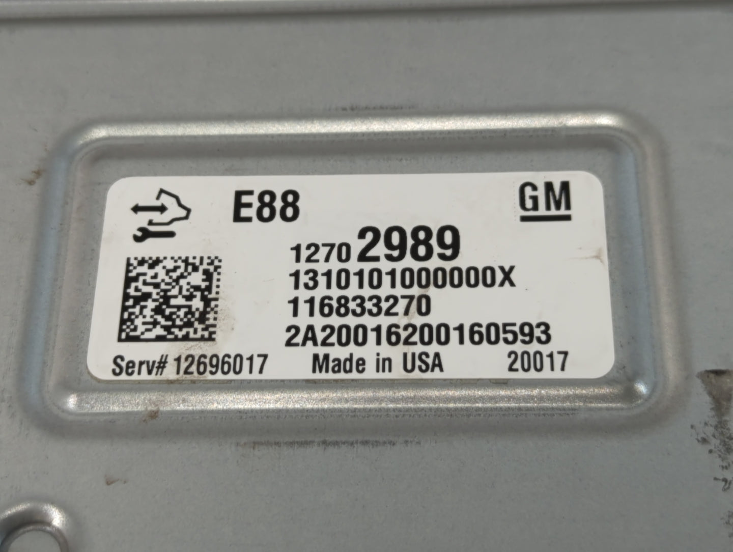 2020-2022 Chevrolet Equinox PCM Engine Control Computer ECU ECM PCU OEM P/N:12702989 Fits Fits 2020 2021 2022 OEM Used Auto 