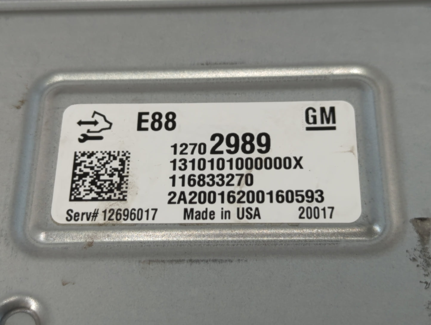 2020-2022 Chevrolet Equinox PCM Engine Control Computer ECU ECM PCU OEM P/N:12702989 Fits Fits 2020 2021 2022 OEM Used Auto 