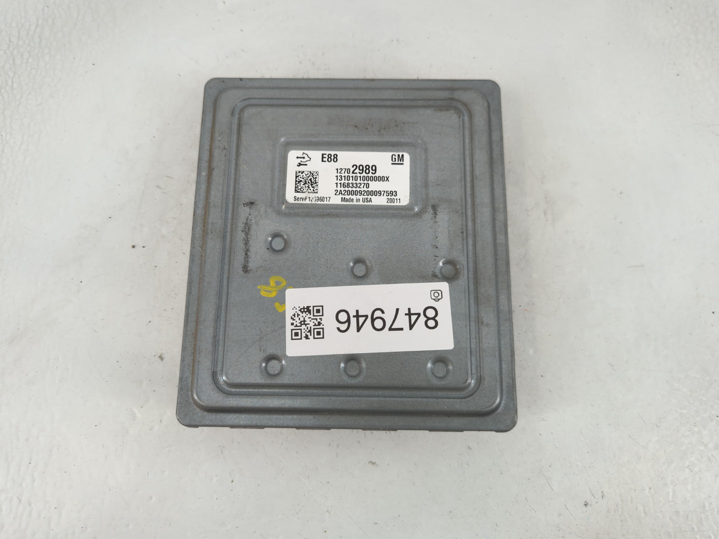 2020-2022 Chevrolet Equinox PCM Engine Control Computer ECU ECM PCU OEM P/N:12702989 E88 Fits Fits 2020 2021 2022 OEM Used A