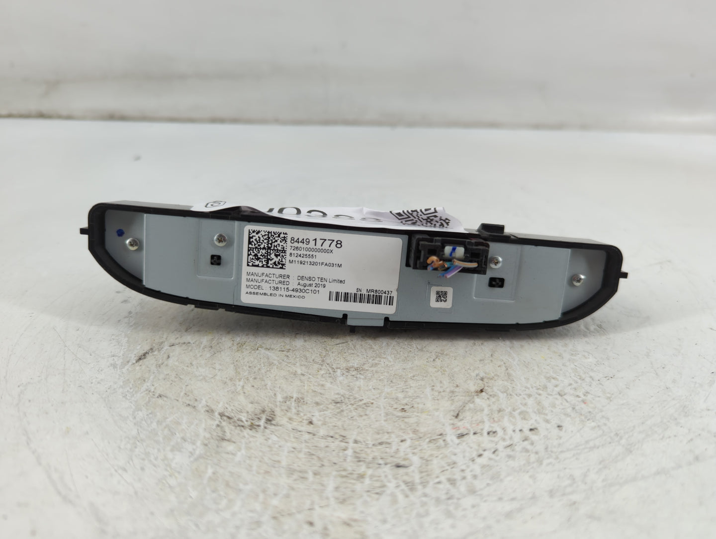 2019-2022 Chevrolet Equinox Radio AM FM Cd Player Receiver Replacement P/N:84491778 Fits Fits 2018 2019 2020 2021 2022 OEM U