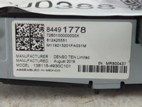 2019-2022 Chevrolet Equinox Radio AM FM Cd Player Receiver Replacement P/N:84491778 Fits Fits 2018 2019 2020 2021 2022 OEM U