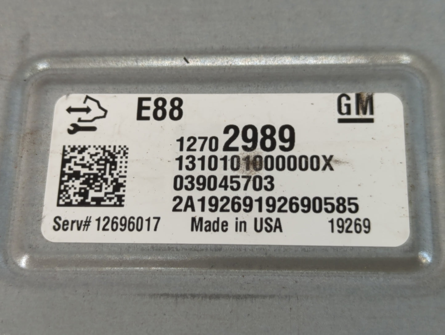 2020-2022 Chevrolet Equinox PCM Engine Control Computer ECU ECM PCU OEM P/N:12702989 Fits Fits 2020 2021 2022 OEM Used Auto 