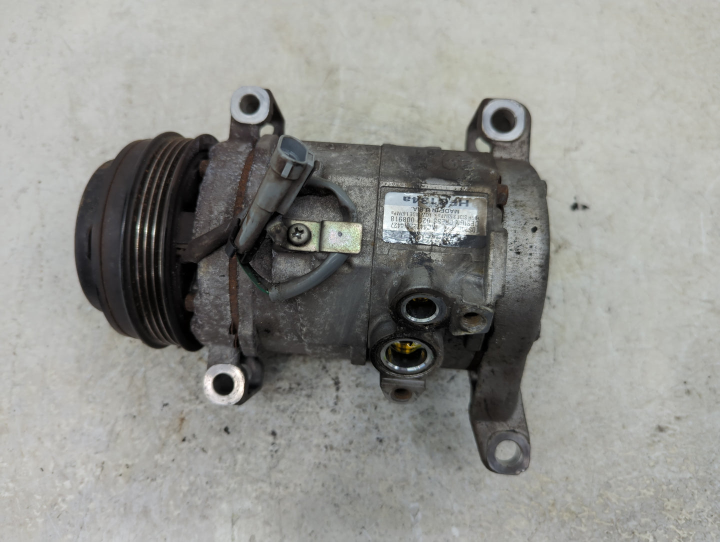 2017-2021 Chevrolet Express 2500 Air Conditioning A/c Ac Compressor Oem - Oemusedautoparts1.com