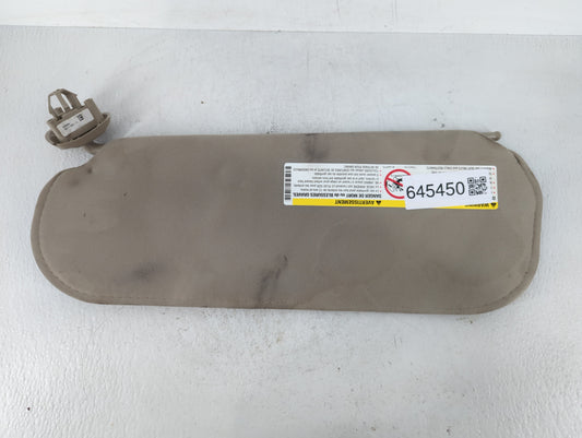 2003-2021 Chevrolet Express 2500 Sun Visor Shade Replacement Passenger Right Mirror Fits OEM Used Auto Parts - Oemusedautopa