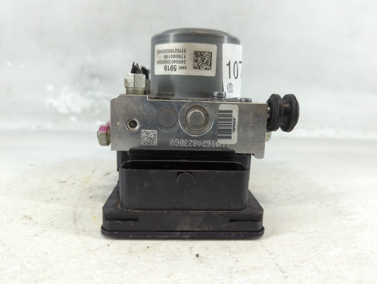 2017-2020 Chevrolet Impala Anti-Lock Brake ABS Pump Module Actuator OEM P/N:84605919 Fits Fits 2017 2018 2019 2020 OEM Used 