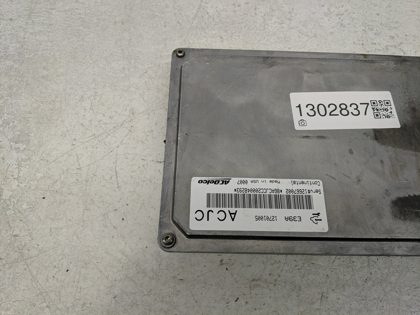 2017-2020 Chevrolet Impala PCM Engine Control Computer ECU ECM PCU OEM P/N:12701005 Fits Fits 2017 2018 2019 2020 OEM Used A