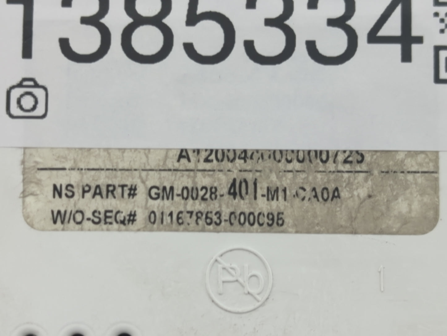 2017-2020 Chevrolet Impala Instrument Cluster Speedometer Gauges P/N:84142077 Fits Fits 2017 2018 2019 2020 OEM Used Auto Pa