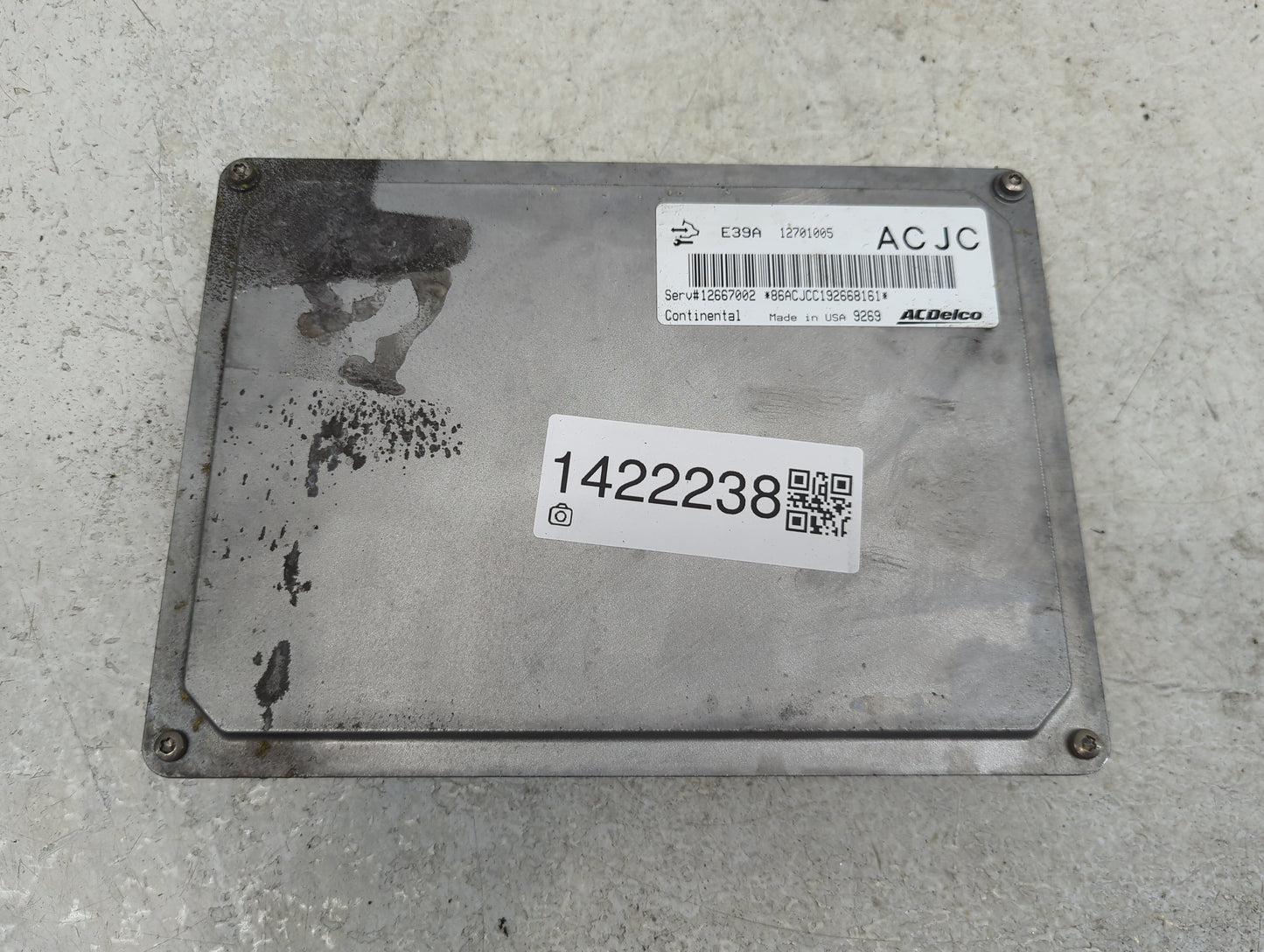 2017-2020 Chevrolet Impala PCM Engine Control Computer ECU ECM PCU OEM P/N:12701005 Fits Fits 2017 2018 2019 2020 OEM Used A