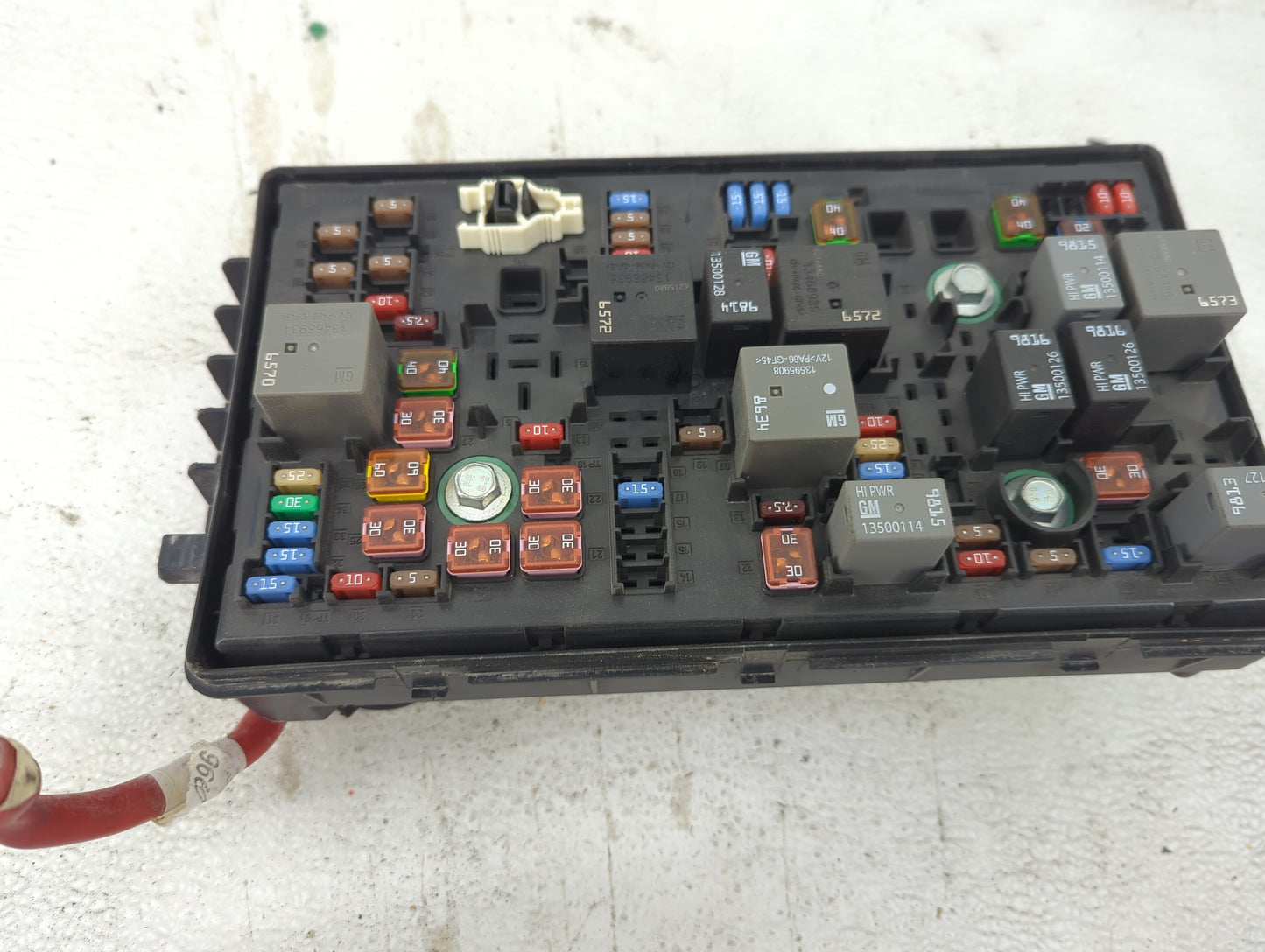 2016-2020 Chevrolet Impala Fusebox Fuse Box Panel Relay Module P/N:13272071 13272072 Fits Fits 2016 2017 2018 2019 2020 OEM 