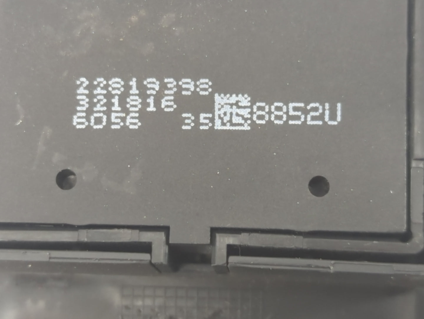 2014-2020 Chevrolet Impala Master Power Window Switch Replacement Driver Side Left P/N:22819398 Fits OEM Used Auto Parts - O