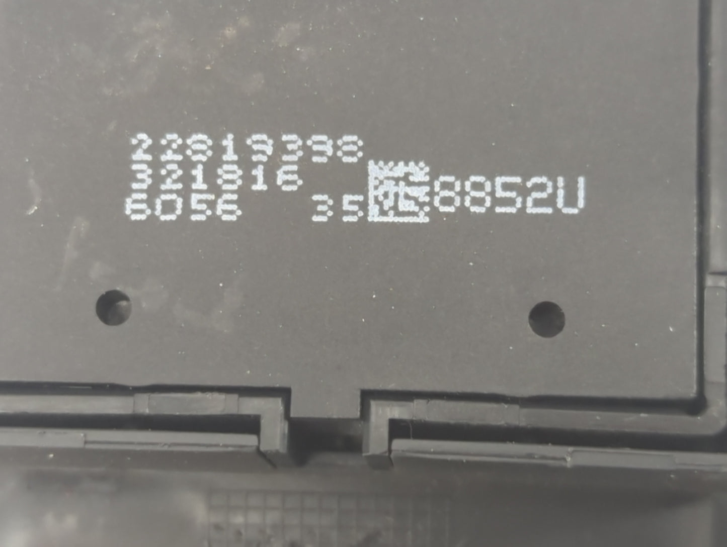 2014-2020 Chevrolet Impala Master Power Window Switch Replacement Driver Side Left P/N:22819398 Fits OEM Used Auto Parts - O