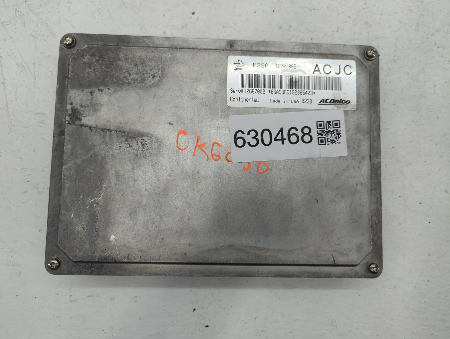 2017-2020 Chevrolet Impala PCM Engine Control Computer ECU ECM PCU OEM P/N:E39A 12701005 Fits Fits 2017 2018 2019 2020 OEM U