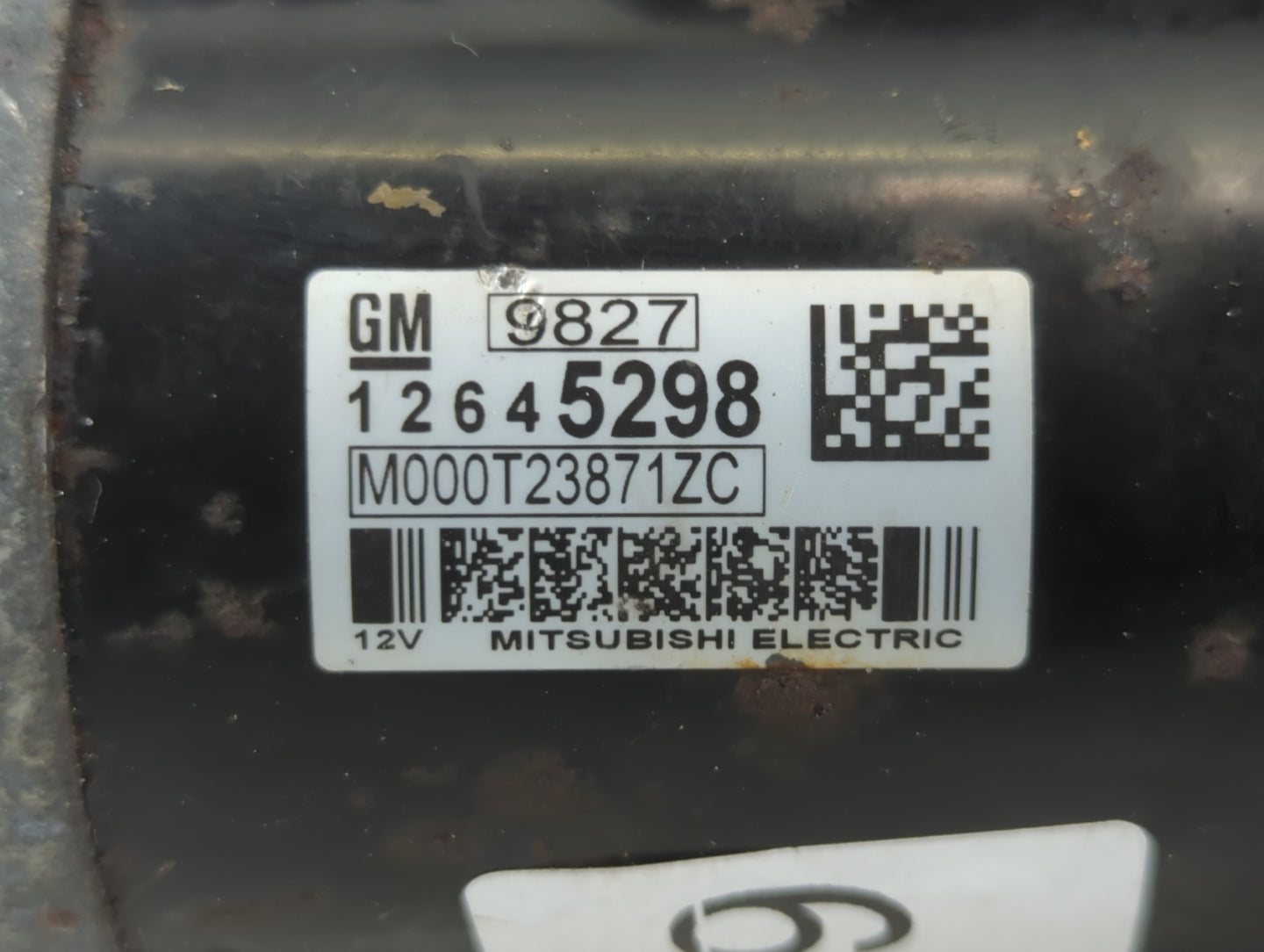 2012-2020 Chevrolet Impala Car Starter Motor Solenoid OEM P/N:M000T23871ZC 12645298 Fits OEM Used Auto Parts - Oemusedautopa